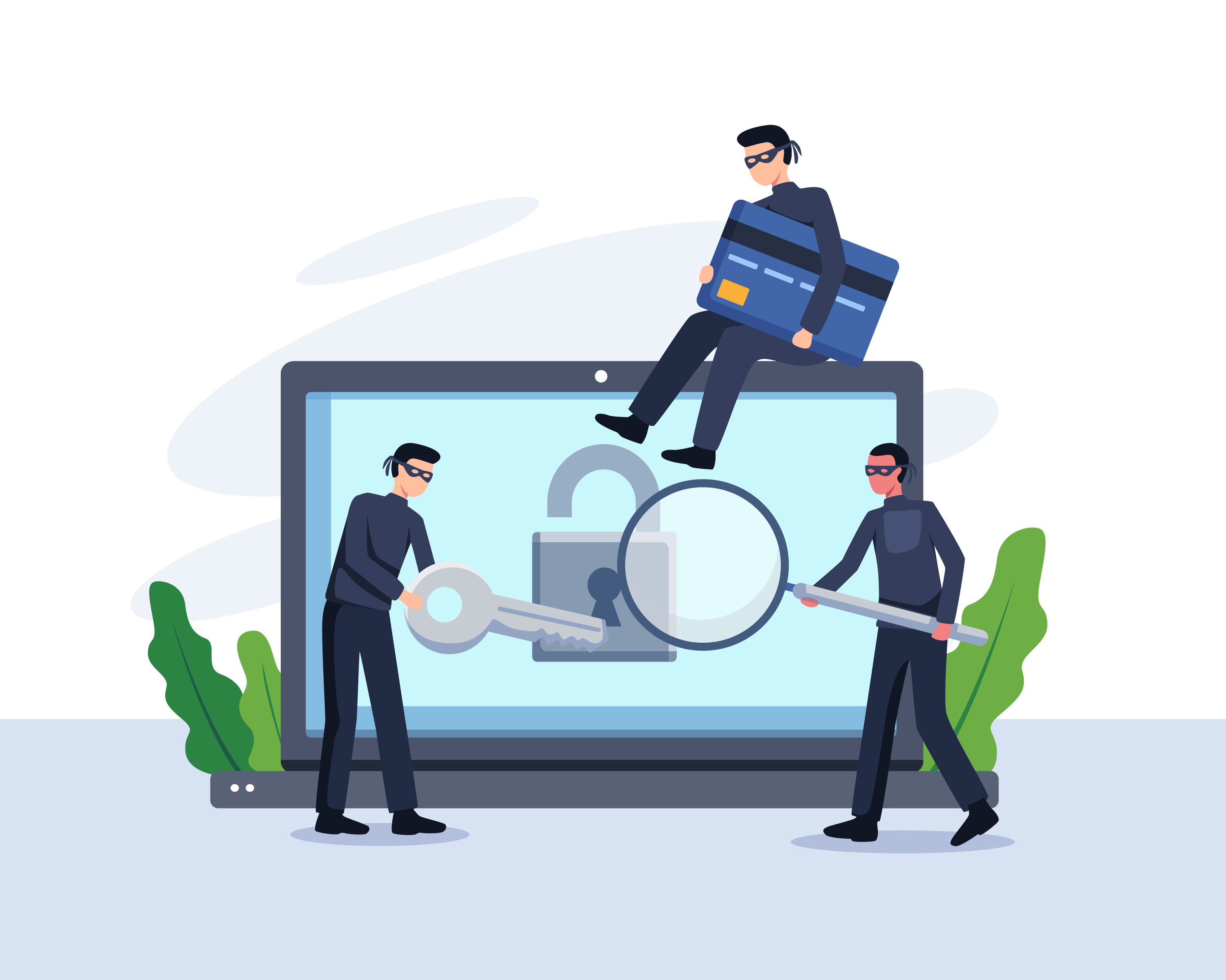 Data flowing into a safe vs. leaking out